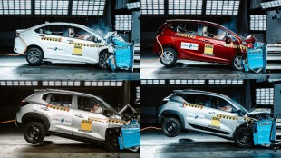 Renault Kiger, Nissan Magnite, Honda Jazz, City score 4-Star GNCAP Rating