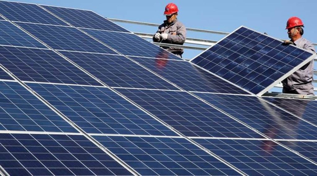 Solar panel, green energy, Budget 2022