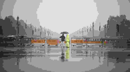 The weatherman has predicted partly cloudy sky during the day.