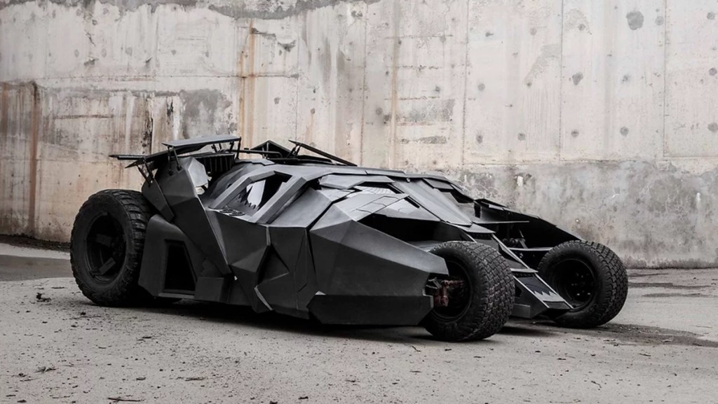 Electric Batmobile! Working EV replica of Christopher Nolan’s Tumbler that you can actually buy
