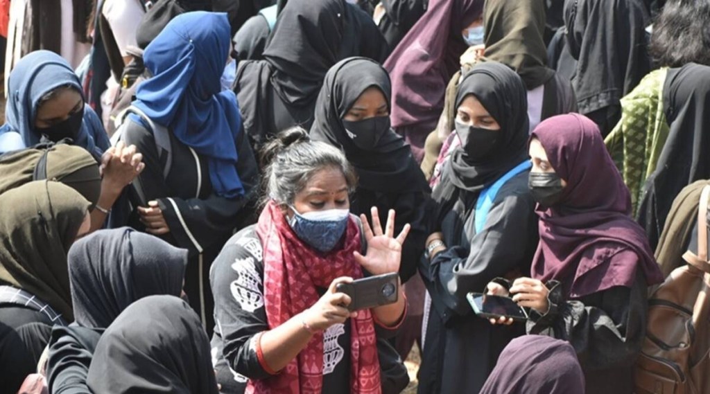The protests prompted calls for peace and calm both by the government and the High Court, which is now looking into the students' plea for their right to their hijab.