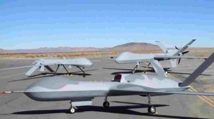 ndian armed forces have leased two surveillance Predators from General Atomics. ndian armed forces have leased two surveillance Predators from General Atomics.