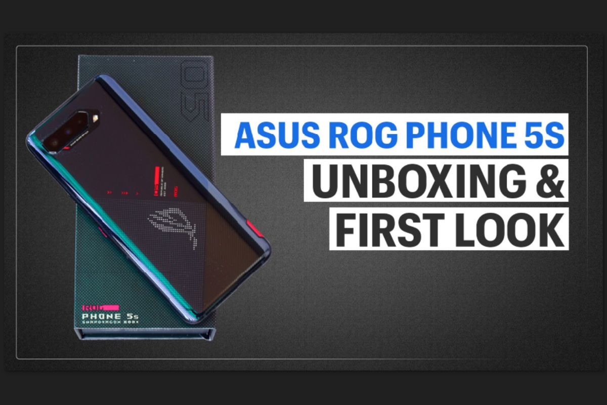 Asus ROG Phone 5s Unboxing & First Look