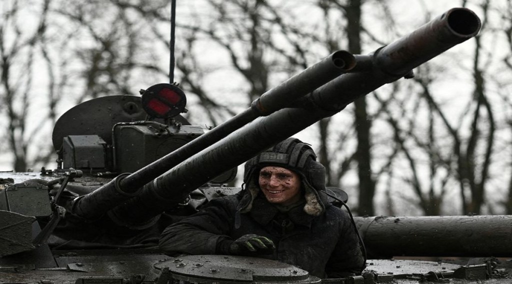 A Russian service member is seen on a BMP-3 infantry fighting vehicle during drills held by the armed forces of the Southern Military District at the Kadamovsky range in the Rostov region,Russia.(Photo source: Reuters) A Russian service member is seen on a BMP-3 infantry fighting vehicle during drills held by the armed forces of the Southern Military District at the Kadamovsky range in the Rostov region,Russia.(Photo source: Reuters)