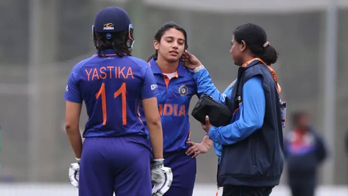 smriti mandhana injury 677