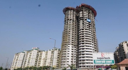 Earlier this month, the top court had directed that the demolition of twin towers built by Supertech Ltd in violation of norms at its Emerald Court project in Noida start within two weeks.