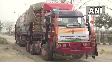 wheat truck for afghanistan