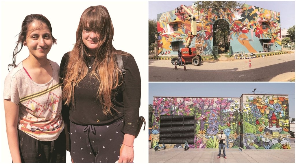 Weeks later on the ground, their creativity and collaboration are inspiring many, among them college students returning to campuses for the first time in two years, retirees seeking new beginnings and school children enamoured by a multitude of colours.