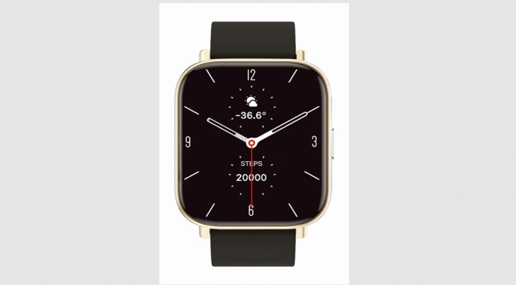 The super-fast, magnetic charger charges the smartwatch in less than 120 minutes.