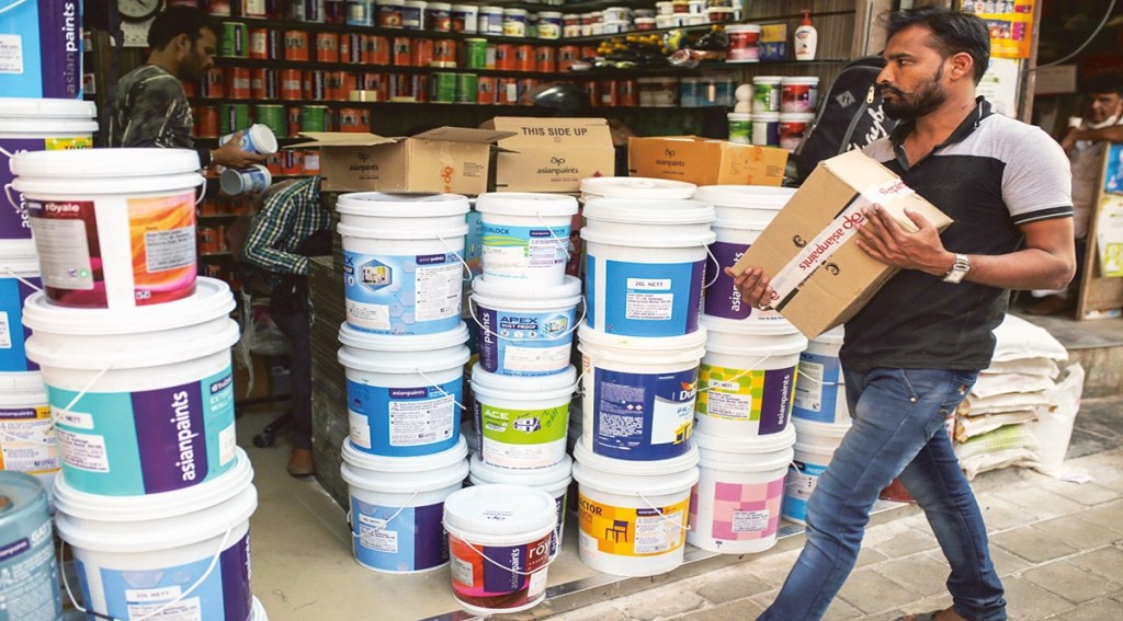 As APNT continues to gain share in putty and construction chemicals, (i) its reported volume growth would mask underlying volume growth and premiumisation, and (ii) product mix change could weigh on margins. As APNT continues to gain share in putty and construction chemicals, (i) its reported volume growth would mask underlying volume growth and premiumisation, and (ii) product mix change could weigh on margins.