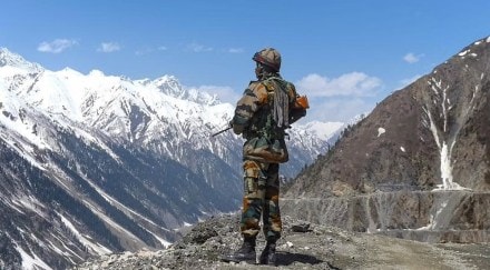 China's infringement at the border