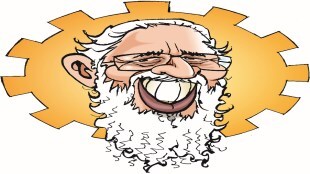 Anil Sahasrabudhe cartoon