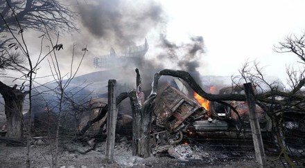 Lavrov said that the West has continuously armed Ukraine, trained its troops and built up bases there to turn Ukraine into a bulwark against Russia.