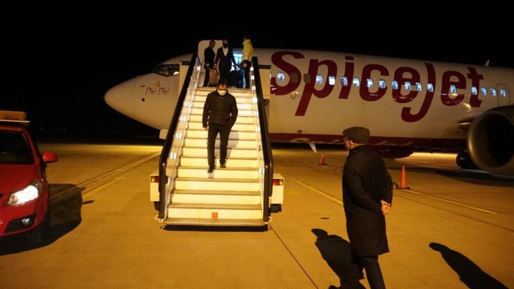 "Kiren Rijiju reaches Kosice airport near Ukraine border for Operation Ganga.