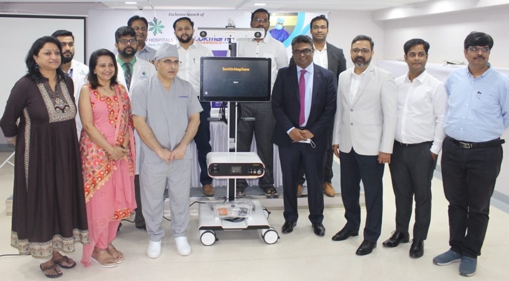 Equipped with CORI Robotics Surgical System, the new centre named as the SRV LHPL Centre of Excellence in Robotic Orthopedics is the most efficient, real-intelligence hand-held robotics solution for joint replacement surgeries.