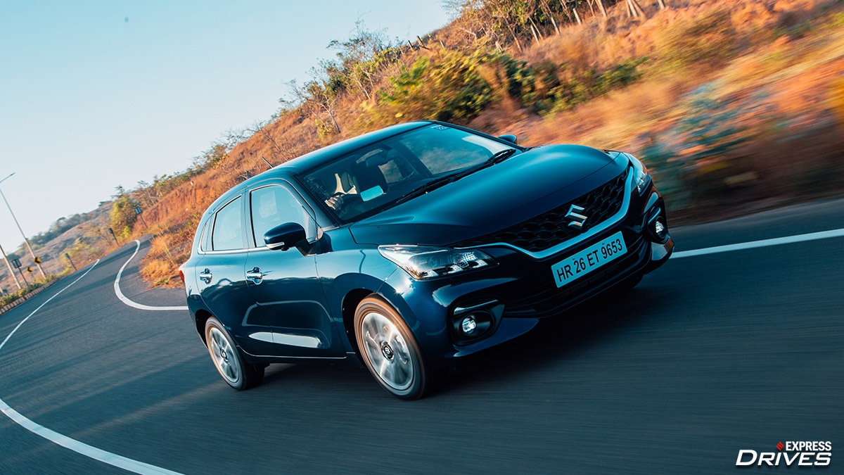 2022 Maruti Suzuki Baleno driving