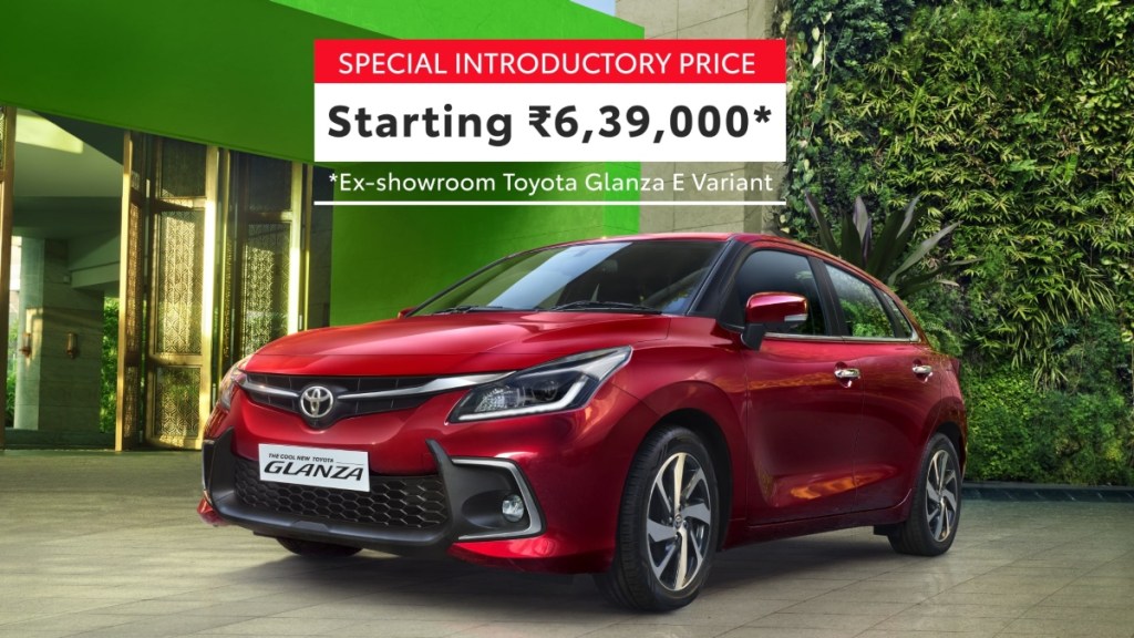 2022 Toyota Glanza Facelift launched: Price starts at Rs 6.39 lakh