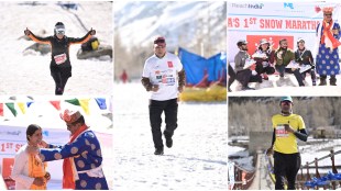 snow marathon