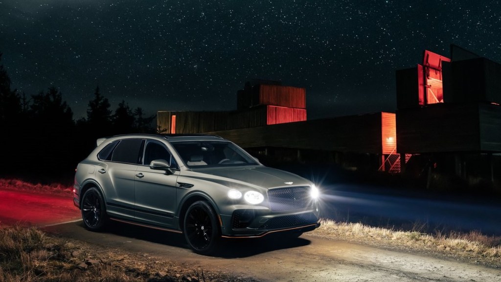 Bentley Bentayga Speed Space Edition Front 3 Quarters