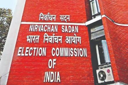 The office of the Chief Electoral Officer of UP said last night that a 'rumour was spread by people of some political party by stopping the vehicle and alleging that these EVMs were used in elections'.