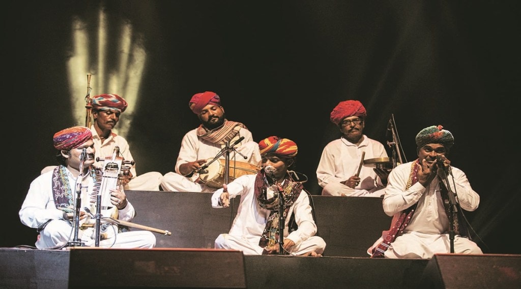 Govind Singh Bhati and troupe