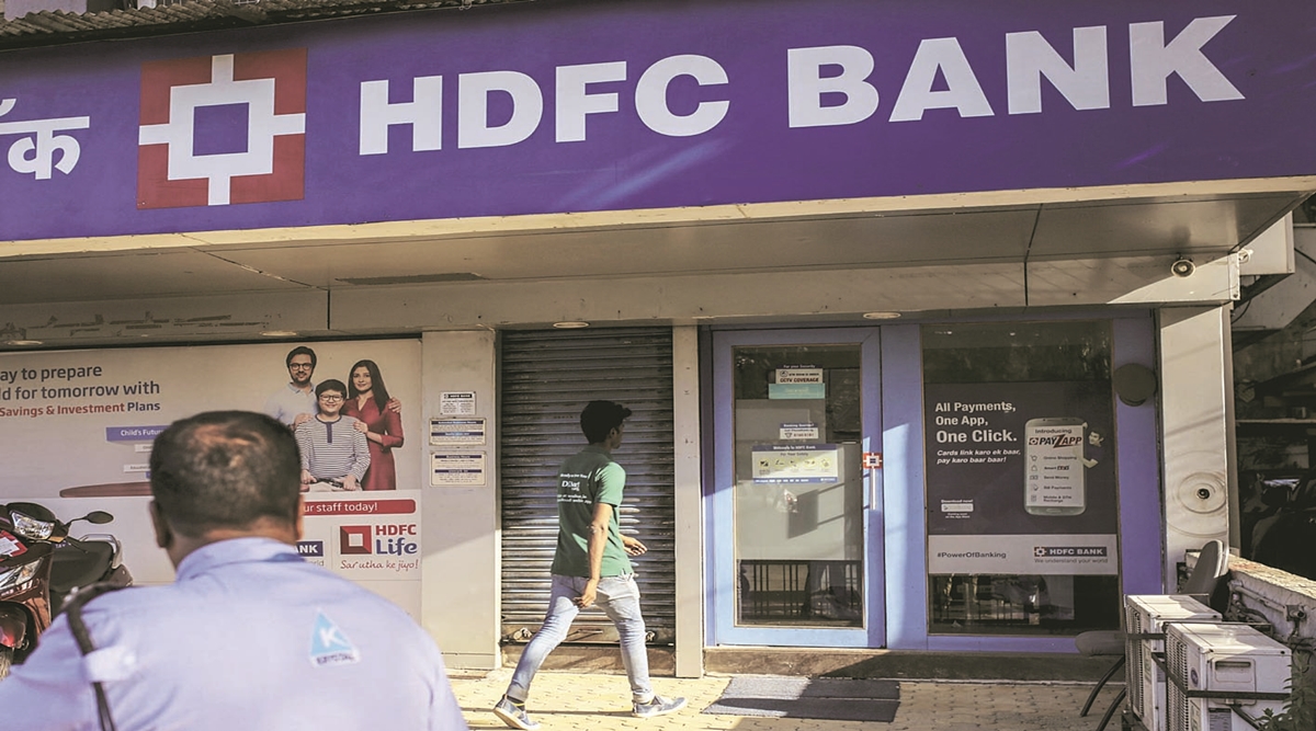 A man walks towards an HDFC Bank Ltd. branch in Mumbai, India, on Saturday, April 21, 2018. HDFC is scheduled to announce fourth-quarter earnings on April 30. Photographer: Dhiraj Singh/Bloomberg A man walks towards an HDFC Bank Ltd. branch in Mumbai, India, on Saturday, April 21, 2018. HDFC is scheduled to announce fourth-quarter earnings on April 30. Photographer: Dhiraj Singh/Bloomberg