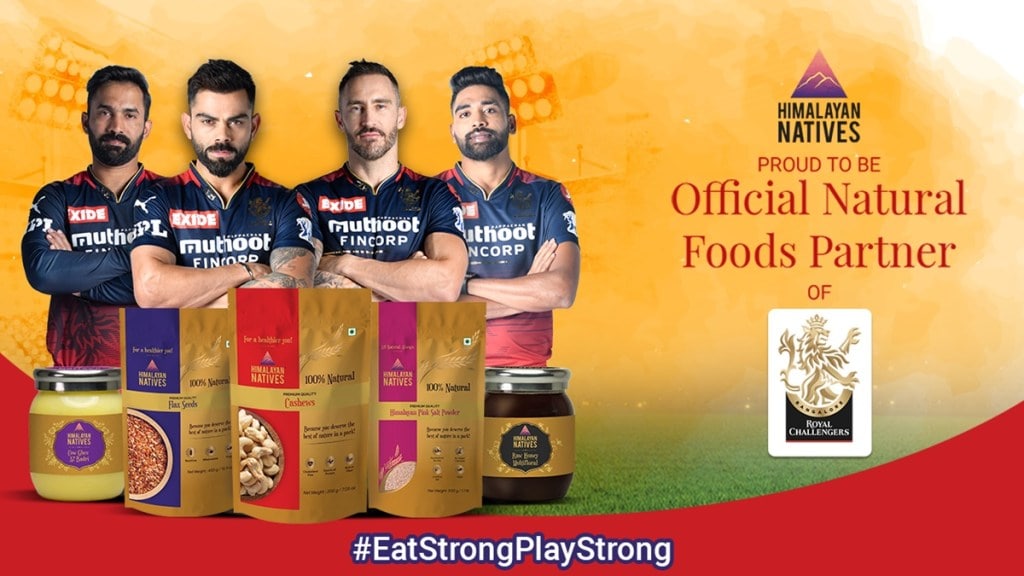 The company’s mission of ‘health through right eating’ resonates with the franchise and the players, Rajesh V Menon, vice president and head, Royal Challengers Bangalore, said.