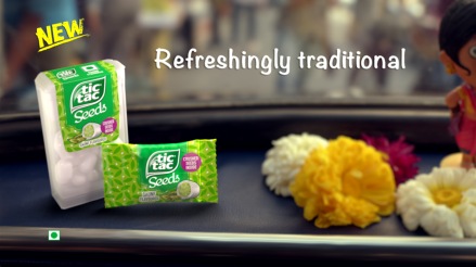 The launch campaign for new Tic Tac Seeds is being aired nationally The launch campaign for new Tic Tac Seeds is being aired nationally