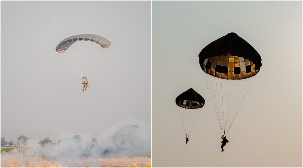 The exercise that concluded on Tuesday involved advanced aerial insertion techniques. (Twitter/ADG PI - Indian Army)