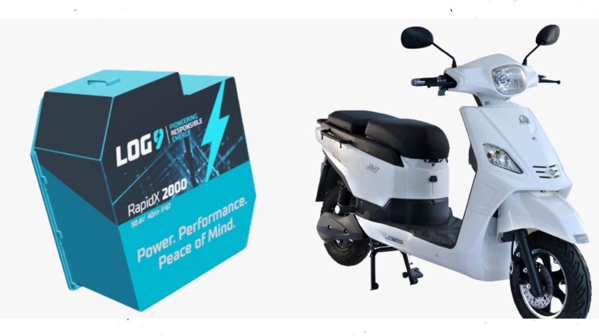 Log9 partners with Jitendra New EV for Battery Tech in Electric Scooters Log9 partners with Jitendra New EV for Battery Tech in Electric Scooters