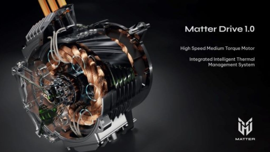 Matter Drive 1.0 EV Motor introduced with Integrated Thermal Management System