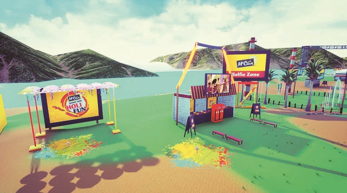 Metaverse McCain Foods India holi Party