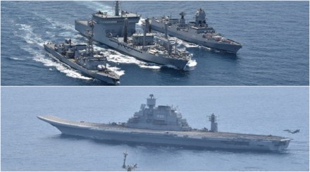The visit by the French Navy Chief came over a month after External Affairs Minister S Jaishankar travelled to Paris. (Twitter/Spokesperson Navy)