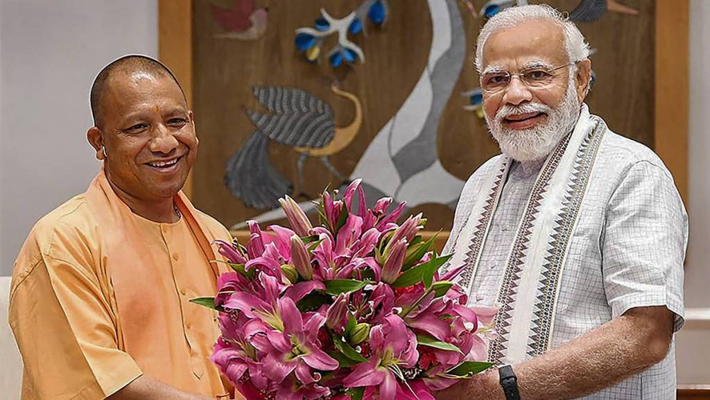 PM Narendra Modi Uttar Pradesh CM Yogi Adityanath UP polls 2022