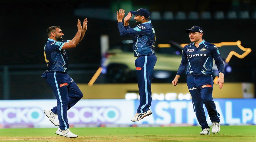 Apart from Shami's three, Varun Aaron picked two wickets (2/45) while Rashid Khan (1/27) accounted for one batter for the Titans. (PTI)