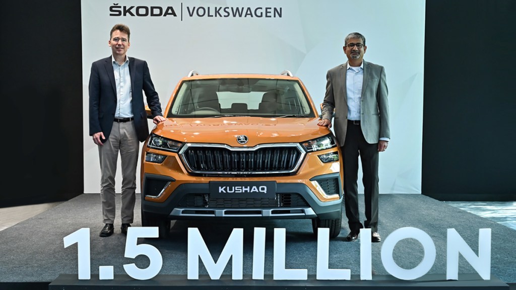 Piyush Arora and Christian Cahn von Seelen, SAVWIPL with Skoda Kushaq