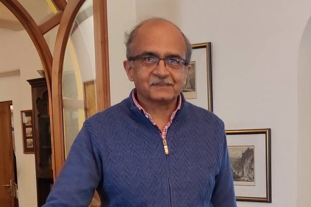 Prashant Bhushan alleged that the even was cancelled due to pressure given the topic and his stand against the current dispensation.