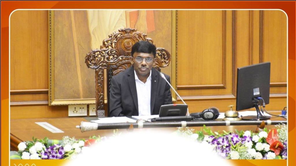 Tawadkar expressed his gratitude to the members after being elected as Speaker.