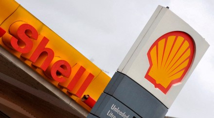 FILE PHOTO: The Royal Dutch Shell logo is seen at a Shell petrol station in London FILE PHOTO: The Royal Dutch Shell logo is seen at a Shell petrol station in London
