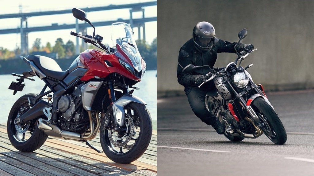 Triumph Tiger Sport 660 vs Trident 660