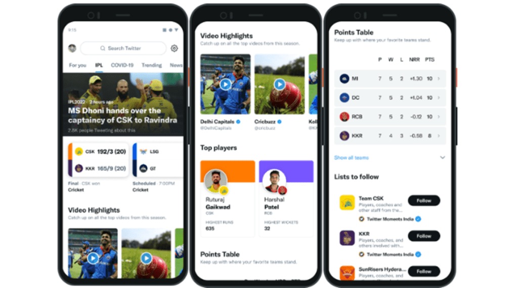 Moreover, as IPL is underway, Twitter has also announced that fans would be able to cheer for their teams by using dedicated hashtags for their teams
