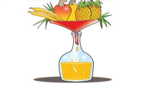 alchohol illustration