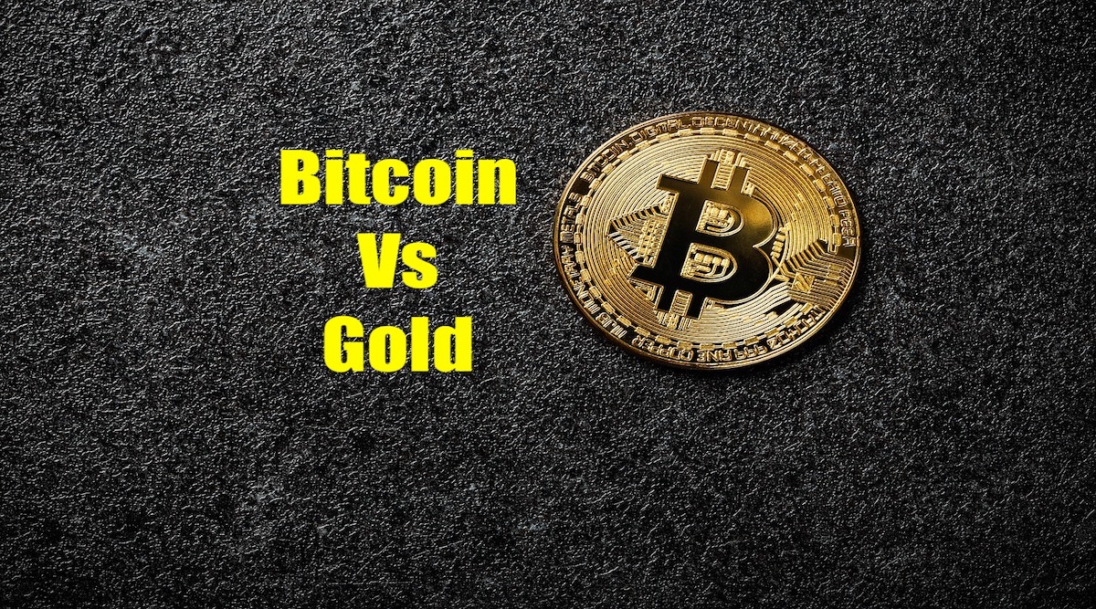 bitcoin vs gold price compared