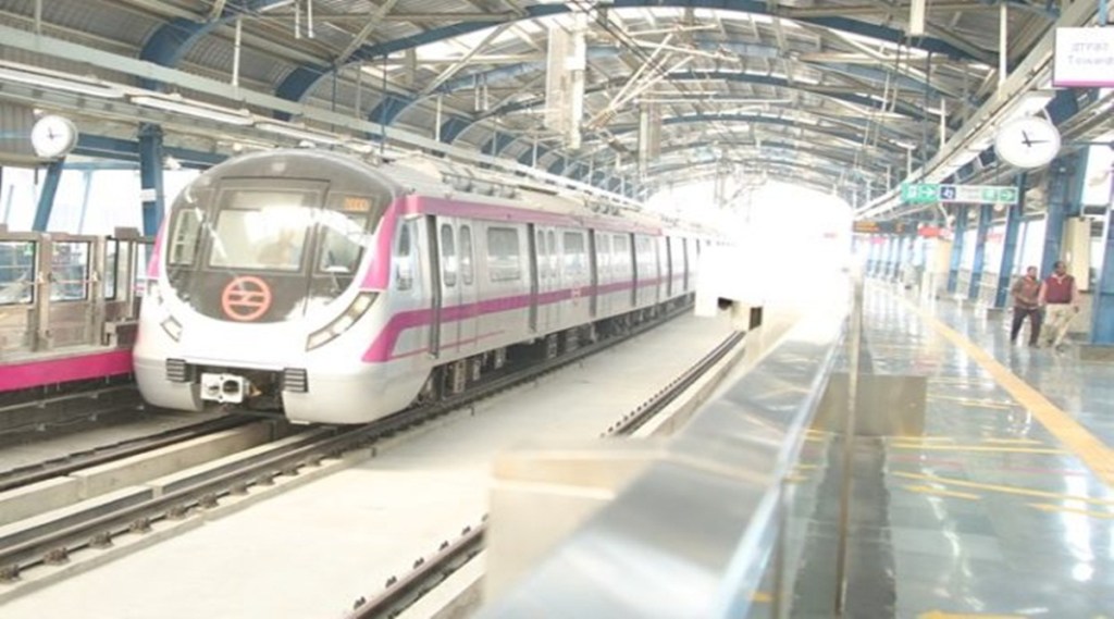 delhi metro magenta line delhi metro magenta line