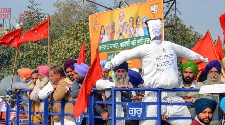 farmers protest