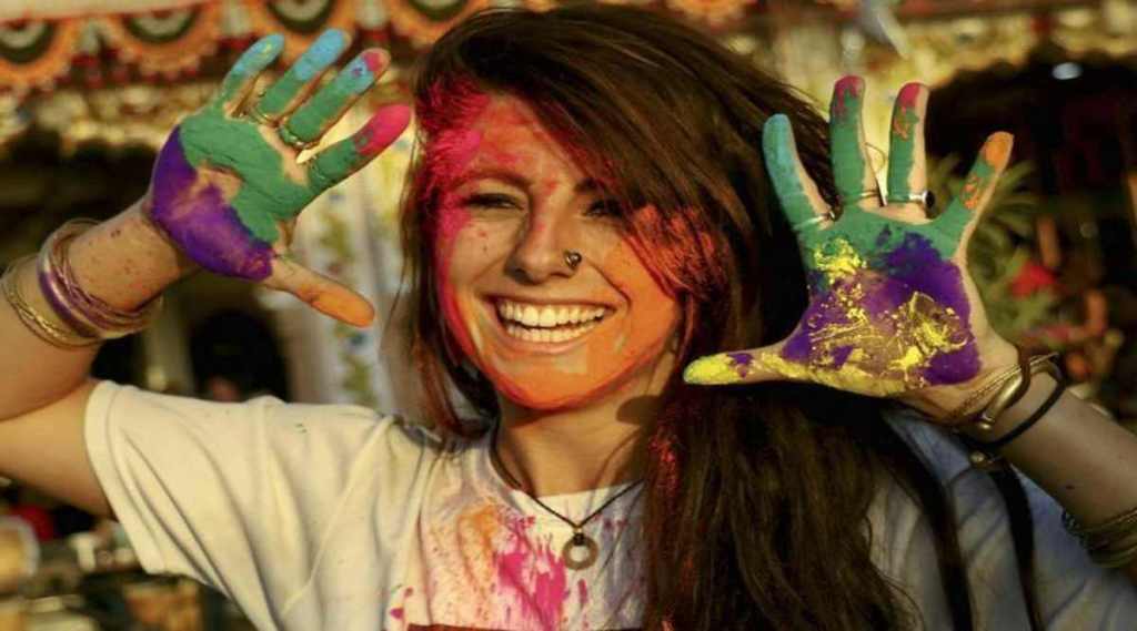 To save your skin from the harsh chemicals create a barrier between skin and colour.