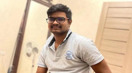 Naveen Shekarappa Gyanagoudar, was a fourth-year medical student at the Kharkiv National Medical University,(Twitter/Divya Spandana) Naveen Shekarappa Gyanagoudar, was a fourth-year medical student at the Kharkiv National Medical University,(Twitter/Divya Spandana)