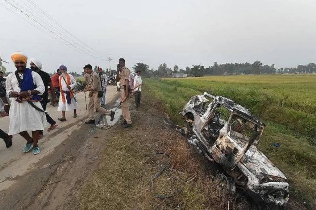 The UP government also rejected the victim families’ charge that the state government was shielding the minister’s son and not protecting the witness. 