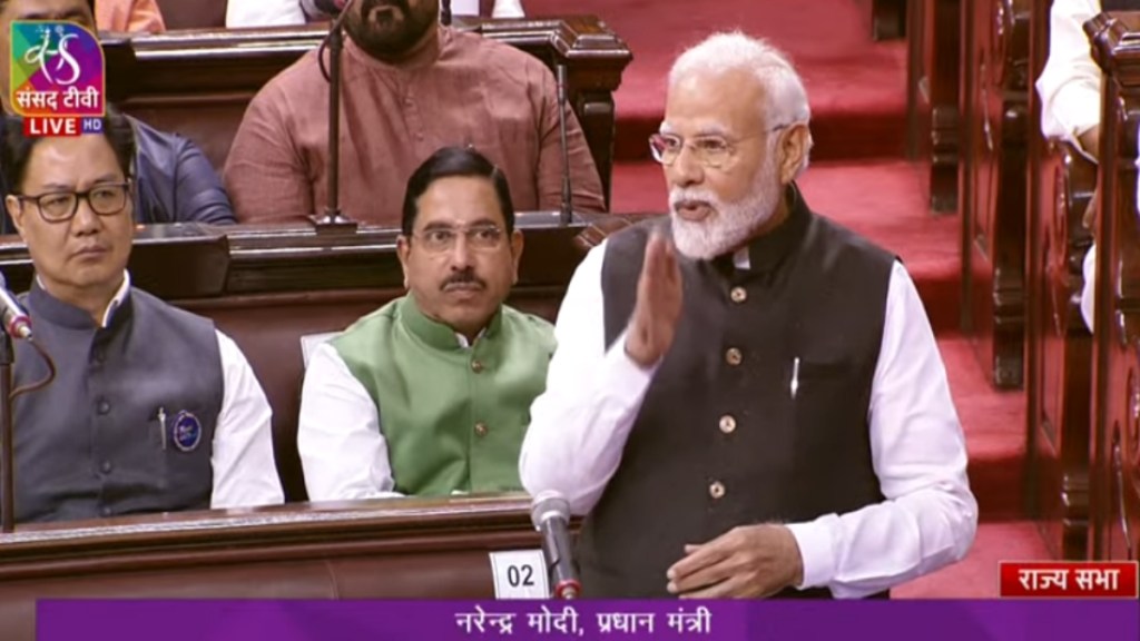 Bidding farewell to 72 retiring Rajya Sabha members, Prime Minister Narendra Modi on Thursday advised them to take their experience in “all four directions" of the country. 