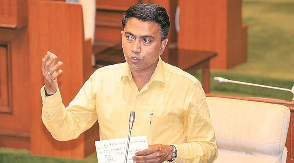 Pramod Sawant Swearing-in Ceremony Live Updates: The BJP has so far been silent on the number of other cabinet ministers to be sworn in on Monday. 